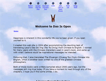 Tablet Screenshot of daoisopen.com